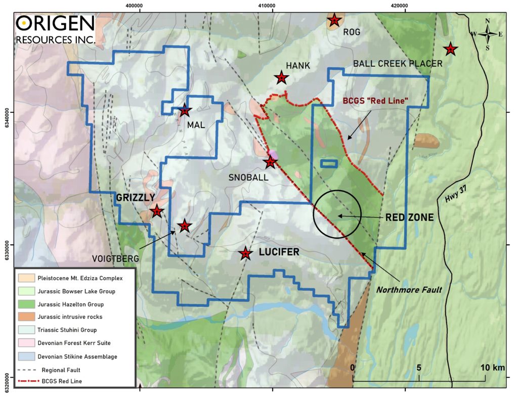 Origen Signs LOI to Acquire a 100% Interest in Highly Prospective Gold ...